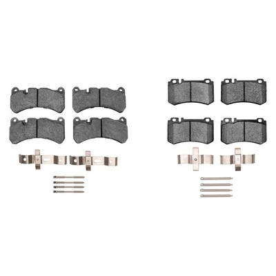 For Mercedes-Benz SLK55 AMG 05-11 Brake Pad Set Semi-Metallic Semi-Metallic