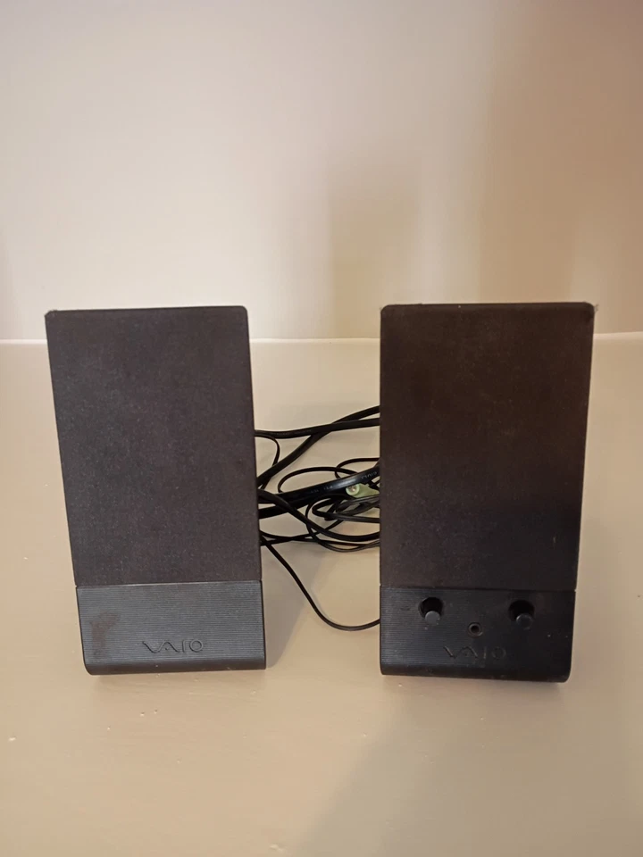 Sony Vaio Wired VGP-SP3 Computer Lautsprecher GETESTET FUNKTIONIERT!