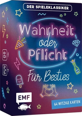 EDITION MICHAEL FISCHER Kartenspiel: Wahrheit oder Pflicht für Besties | Spiel | 64 S. | Deutsch | 2025