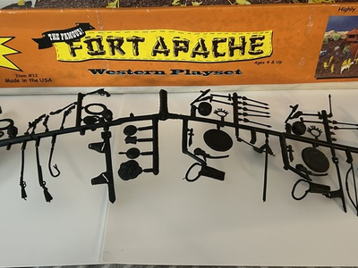 #ad #ad The Famous Fort Apache Western Playset Replacement Accessories Weapons Holsters $14.99