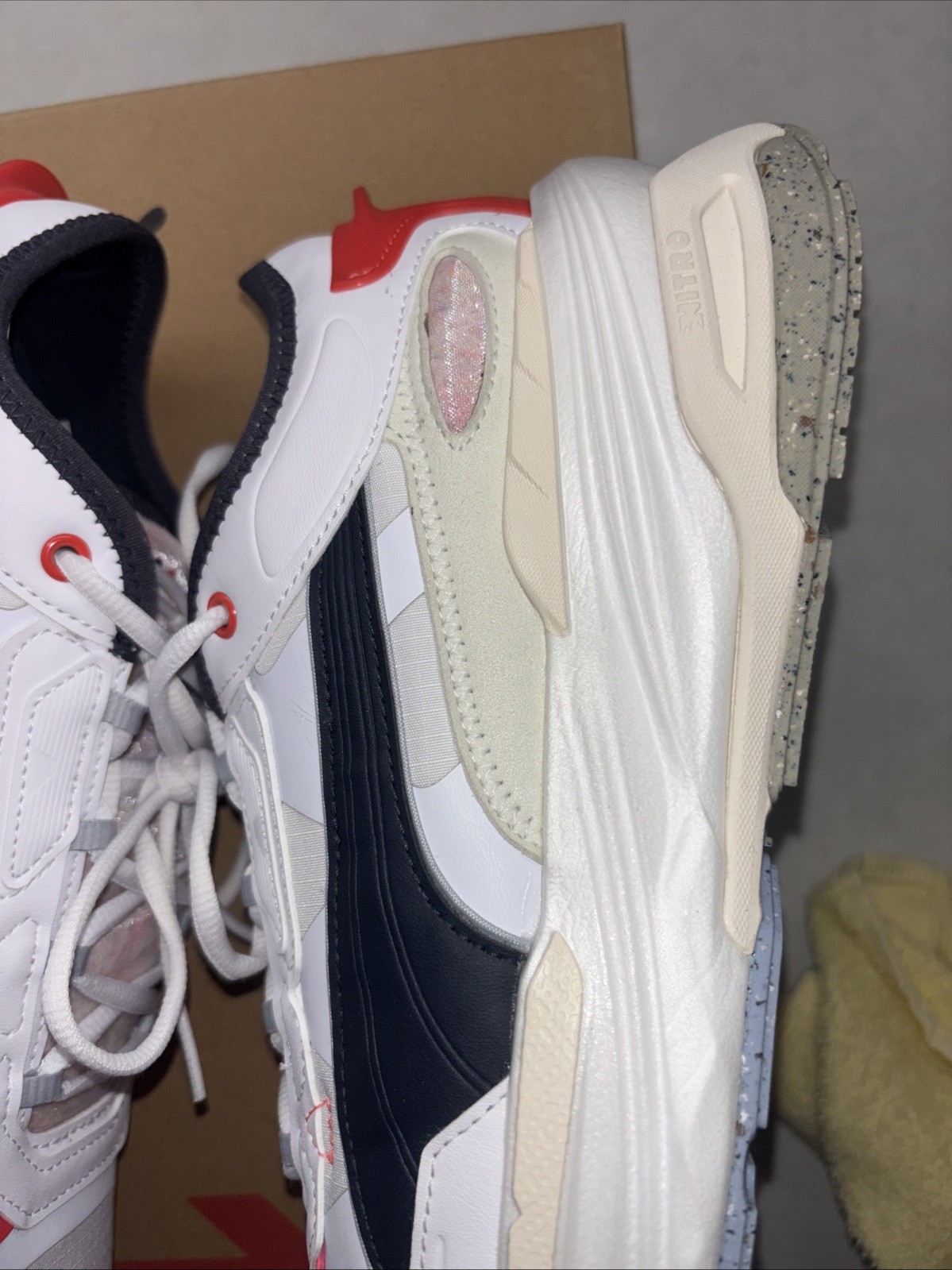 38750101 Puma REGEN Collection Extent Nitro Size 12 Rare Made With Recycled image 6