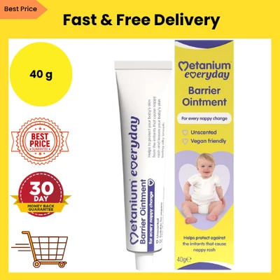 BRANDED Metanium Everyday Barrier Ointment Nappy Rash Protection - 40g