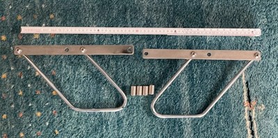 Harley Davidson V2A Satteltaschen-Halter für Nostalgia Cow Glide