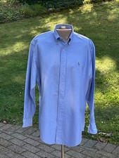 Ralph Lauren Oxford Shirt Yarmouth Light Blue Long Sleeve Men  s Sz. 16-34