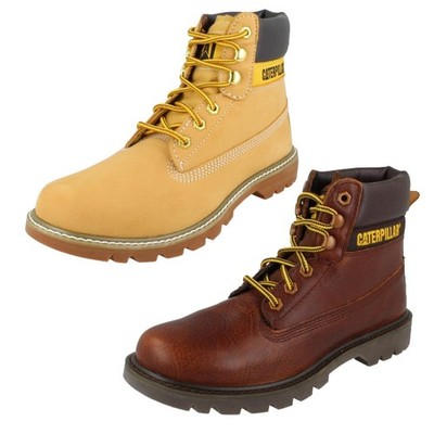 Unisex Caterpillar Leather Schnürer Stiefel Gut Profil Colorado 2.0 P110962