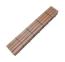 1:87 HO Scale Rusty 40ft Ibeam Load/Decor - Short Stack W/ Blk Straps (6in Long)