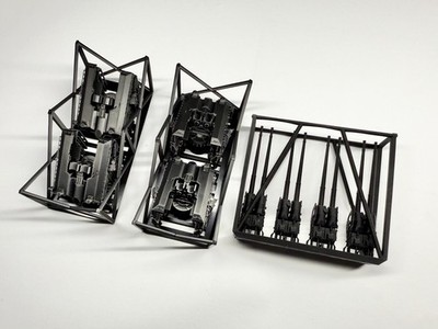 Heavy Hobby 1/200 Kriegsmarine 105mm SK C/33 AA 3D printing kit 4PCS