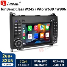 7'' F&uuml;r 2004-12 Mercedes-Benz A/B-Klasse W245 W169 Android GPS Autoradio Carplay