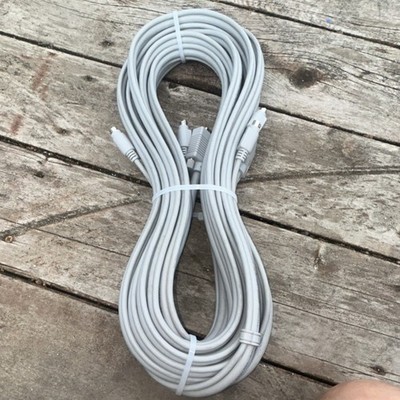 Space Shuttle Low Voltage Adapter Cable DB9 to Dual Mini-DIN 6 Gray E101344 2919