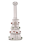 10" inch Glass Water Pipe beaker Bong Hookah Smoking Tobacco Christmas Tree 14mm
