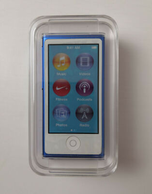 Buy Apple iPod nano 7th Generation Mid 2015 Blue (16GB) online | eBay