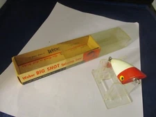 VINTAGE WEBER BIG SHOT OLD FISHING LURE NIB WISCONSIN NICE