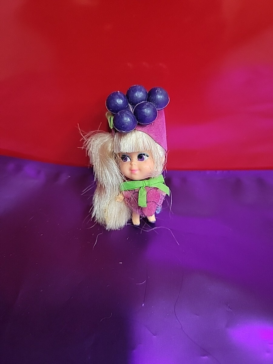 Vintage Liddle Kiddles Greta Grape Mattel Doll Soda 1967 | eBay