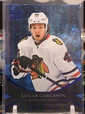 2020-21 SkyBox Metal Universe: Skybox Premium Prospects PP-31 Lucas Carlsson 8U