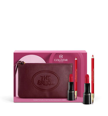 Pure Collistar Lippenstift und Lippenstift Clochette The Bridge Collistar Kit