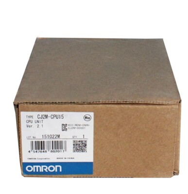 CJ2M-CPU15 New Sealed Omron PLC MODULE CJ2MCPU15 CJ2M-CPU15