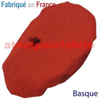 deguisement,Fête Amélie poulain-basque-Supporters-Conscrit Beret Français noir