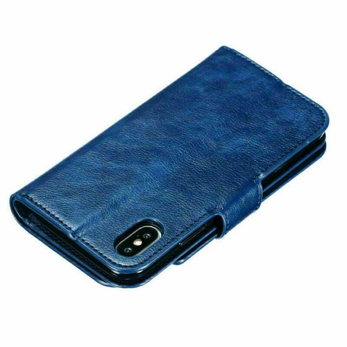 For iPhone 16E 15 17 Pro Max 14 P 12 13 Magnetic Flip Leather Case Wallet Cover - Picture 29 of 41
