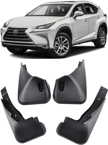 Genuine Full Set Splash Guards Mud Flaps FOR 2015-2017 Lexus NX