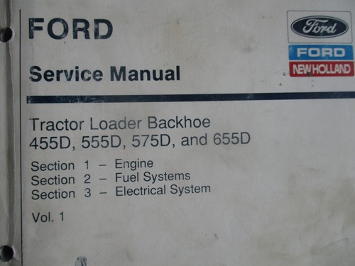 Ford New Holland 455D 555D 575D 655D Service Manual - Picture 4 of 4