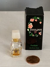 PAVLOVA PARIS 1922 BY PAYOT PERFUM MINIATURE BOTTLE .06 FL OZ PERFUME