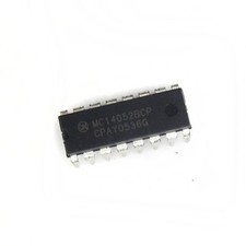 5/10PCS MC14052BCP ON IC MUX/DEMUX DUAL 4X1 16DIP Brand New
