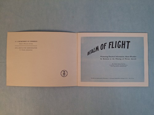 Realm Of Flight By U.S. Department Of Commerce & Civil Aeronautics Admin. 1947 - Picture 2 of 13