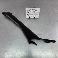 1997-04 C5 Corvette Left Driver Interior A-Pillar Windshield Trim Panel Black