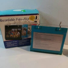 Recordable Foto- Flip photo recording 4 x 6 flip frame 