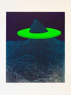 Menashe Kadishman, Siebdruck, signiert, bezeichnet AP, 103x76cm FARBUNIKAT