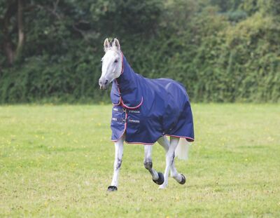 SHIRES TAIFUN 100G KOMBI WEIDEDECKE MIT HALS TURN OUT RUGS