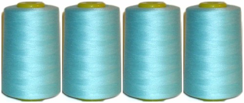 TOP QUALITY SEWING THREAD 120s SPUN POLYESTER, OVERLOCKING 5000 YRDS X 4 CONES - Picture 43 of 52