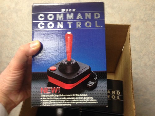 Wico Command Control Joystick Atari 2600 System or 400/800 Computers CASE FRESH - Picture 10 of 12
