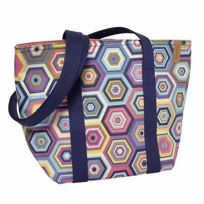 Donna Sharp ''Jazz'' MEDIUM TOTE 12.5'' L (Top)  x 9.5'' H x 4.5'' D (Top) NWT