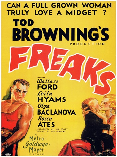 Freaks - poster 30 x 40