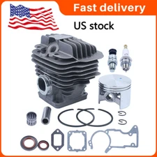 52mm Big Bore Cylinder Piston Kit For Stihl MS440 044 Muffler Gasket 11280201227