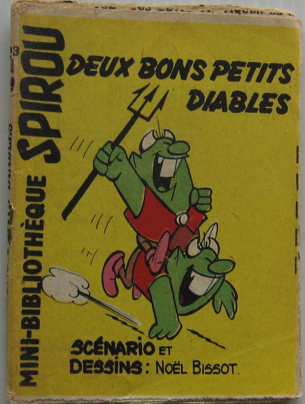Mini Recit N°103 Two Good Little Devils Spirou N°1247 Christmas Bissot Year 1962
