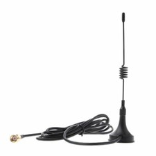 433 MHz 3dBi Gain Omni, 6 Inches Antenna w Magnetic Base 5ft Coax SMA 420 450MHz
