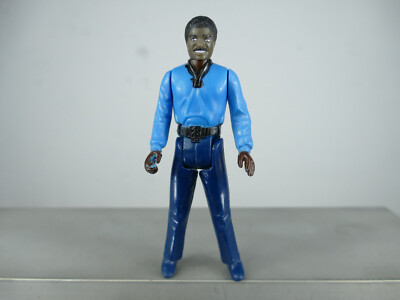 3641 STAR WARS VINTAGE LANDO CALRISSIAN BROWN NECK POCH 1980 4 LINE COO