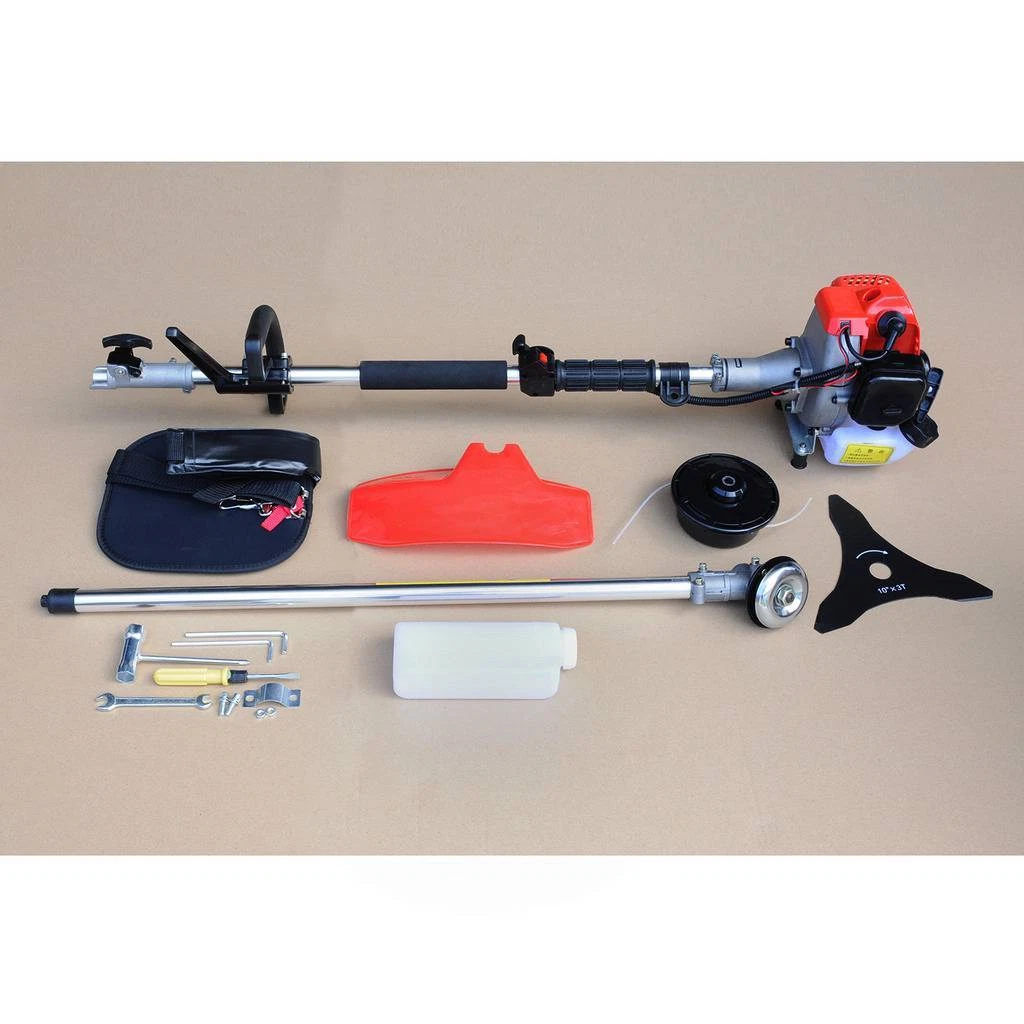 PAS 25cc Straight Shaft String Trimmer 2 Cycle Gas Brush Cutter Lawn Weed Eater