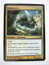 MTG Magic Played Cards: WINDREAVER # 6J67