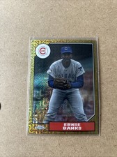 2022 Topps #T87C2-15 Ernie Banks 1987 Chrome I Offer Combined Shipping