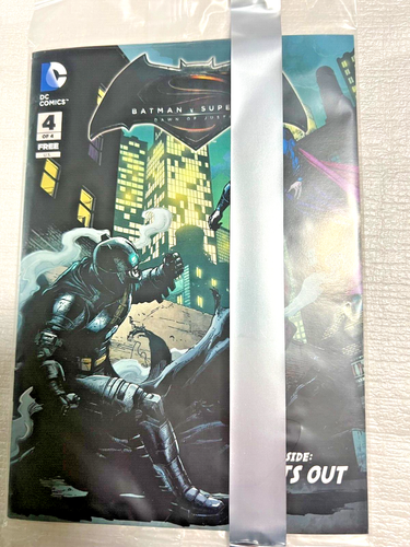 Lot of 3 DC Comics BATMAN V SUPERMAN General Mills Mini Comic Book #2, 3 &4 NEW - Picture 6 of 7