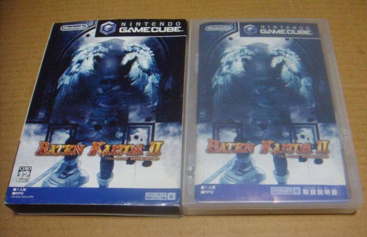 Baten Kaitos 2 II Nintendo GameCube GC Japanese ver Tested