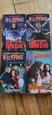 FEAR STREET R L Stine Lot of 4 1ST ED. Cheerleaders, 2nd Horror