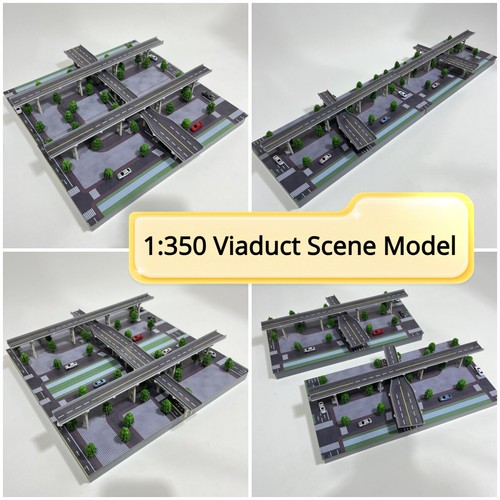 1/350 Diorama Building Model City Railroad Layout House Office Model Toy Display - Picture 6 of 44