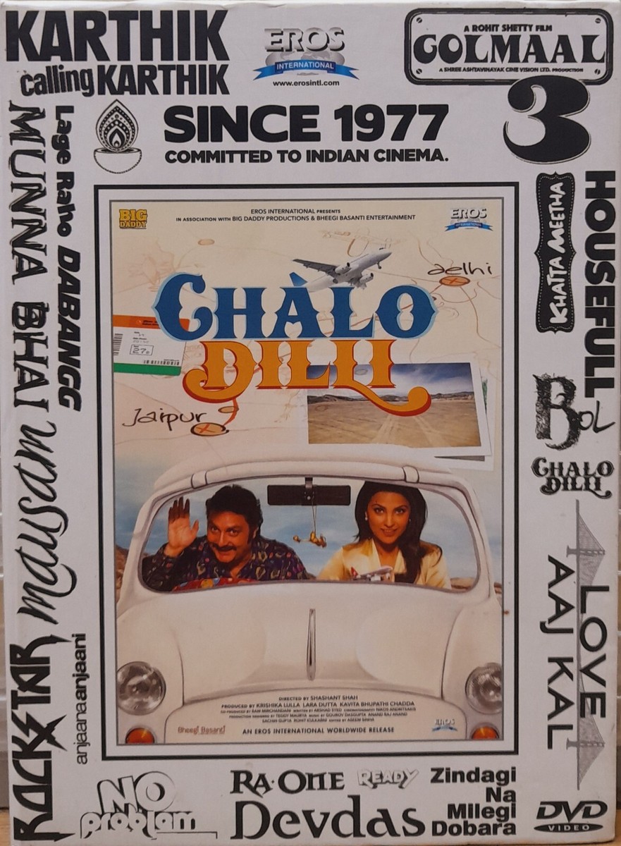Chalo Dilli Vinay Pathak, Lara Dutta Bollywood Hindi Movie DVD
