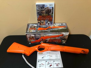CABELA-039-S-BIG-GAME-HUNTER-2010-Top-Shot-Peripheral-Gun-Sealed-Game-NOB