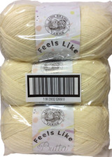 Lion Brand Feels Like Butta 3 Pack  Lemon  