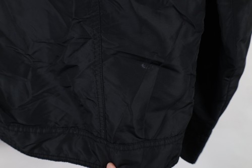 Vintage 90s Y2K Gap Womens Size Small Full Zip Motorcycle Bomber Jacket Black - Picture 11 of 14